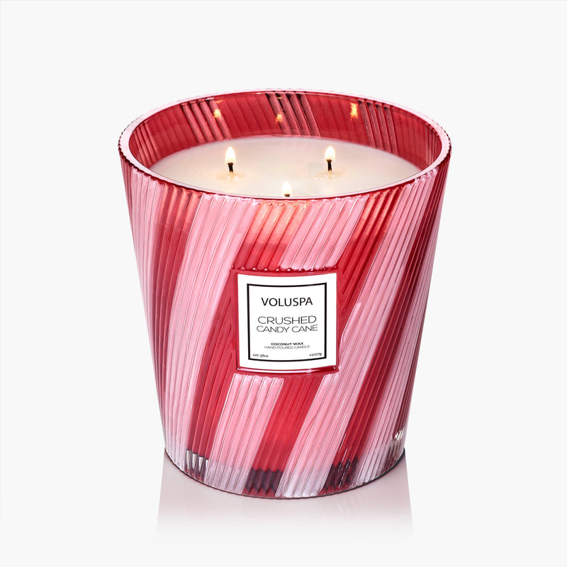 Crushed Candy Cane 3 Wick