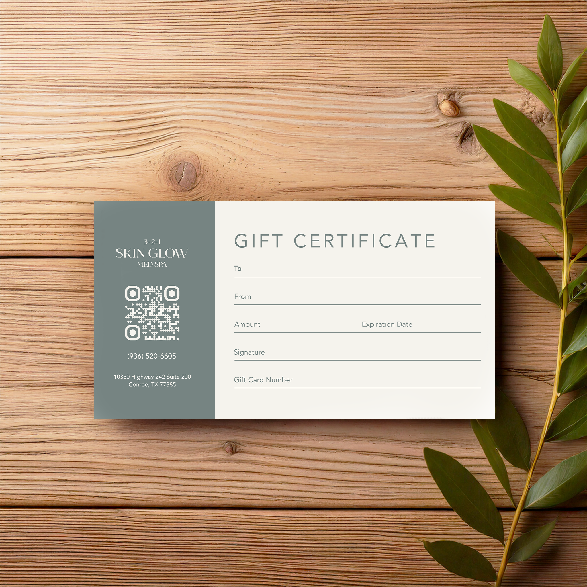 Glow Up Gift Card