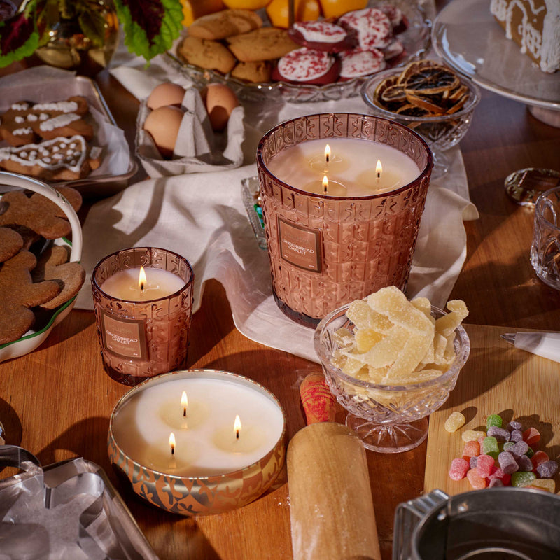 Gingerbread Chalet 3 Wick Candle