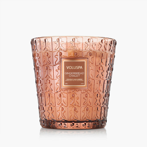Gingerbread Chalet 3 Wick Candle