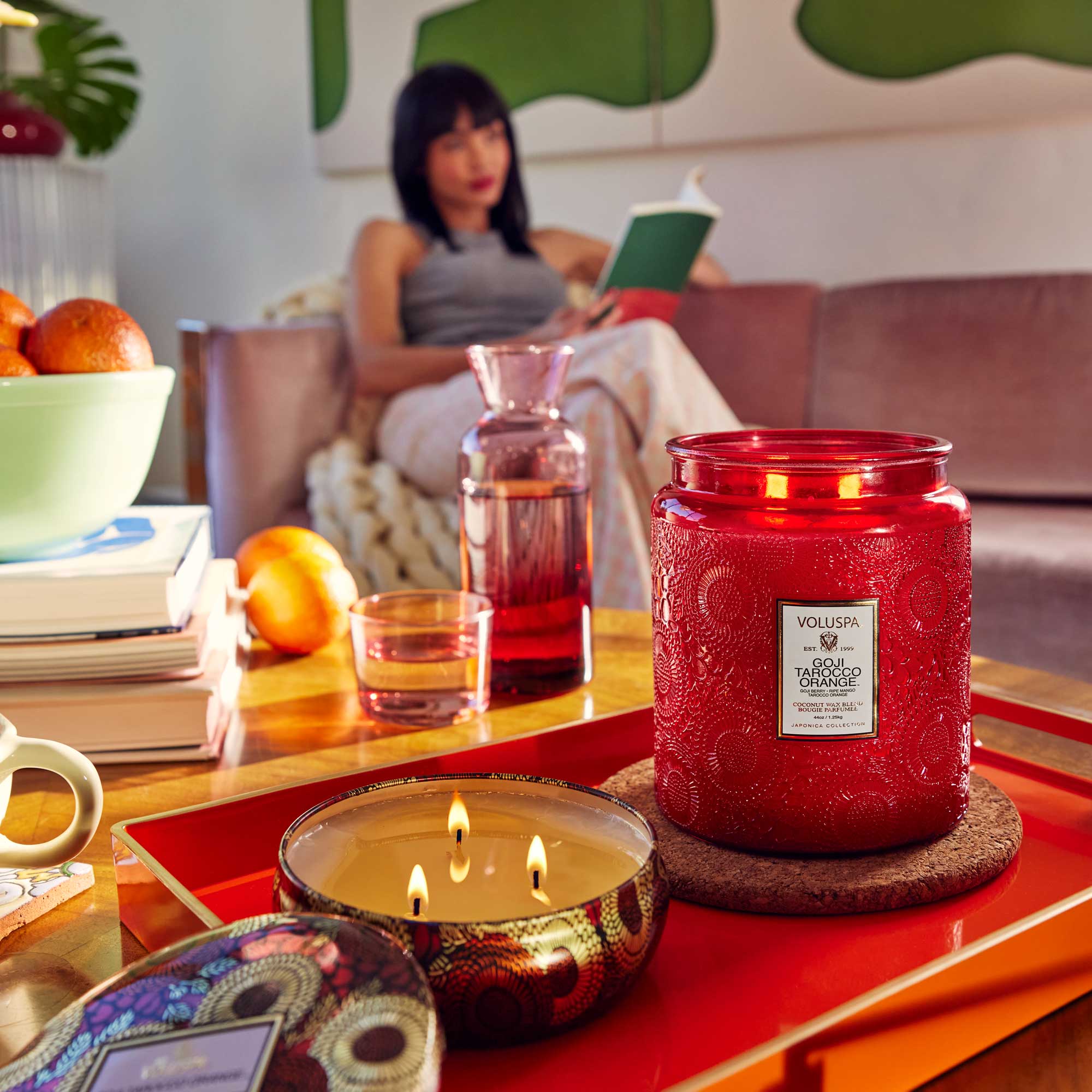 Goji Tarocco Orange 44oz Luxe Jar