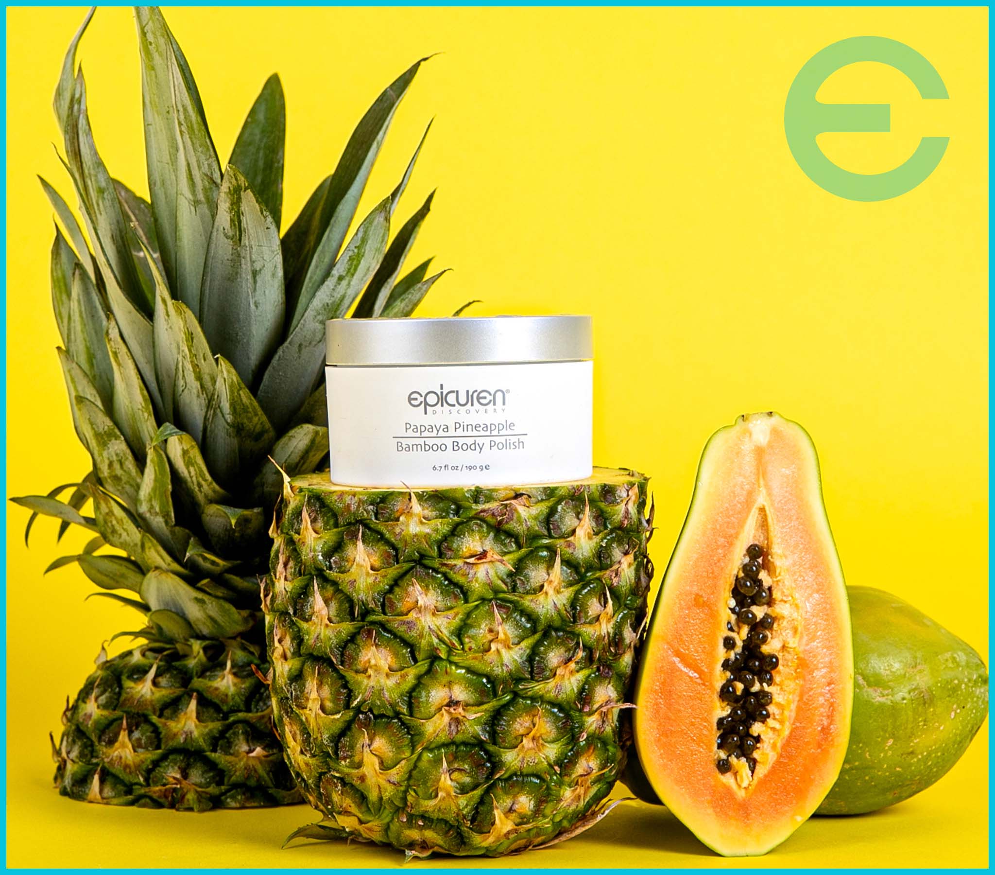 Papaya Pineapple Bamboo Body Polish