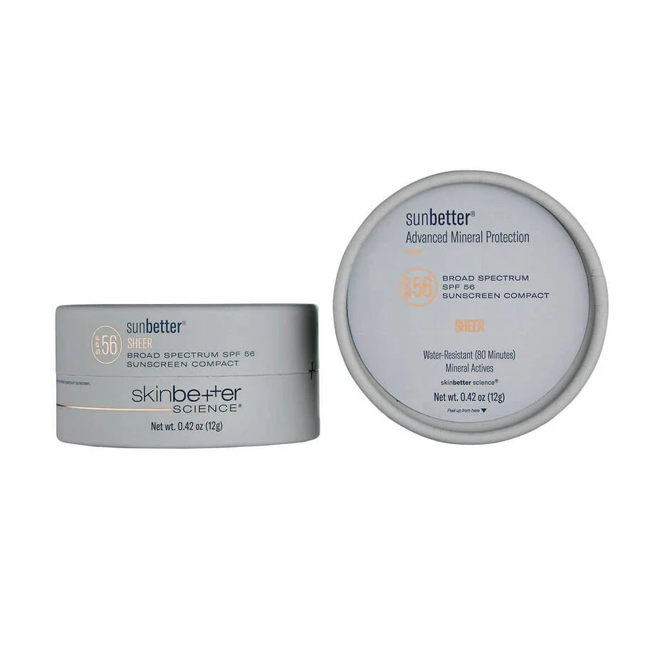 sunsunbetter SHEER SPF 56 Sunscreen Compact