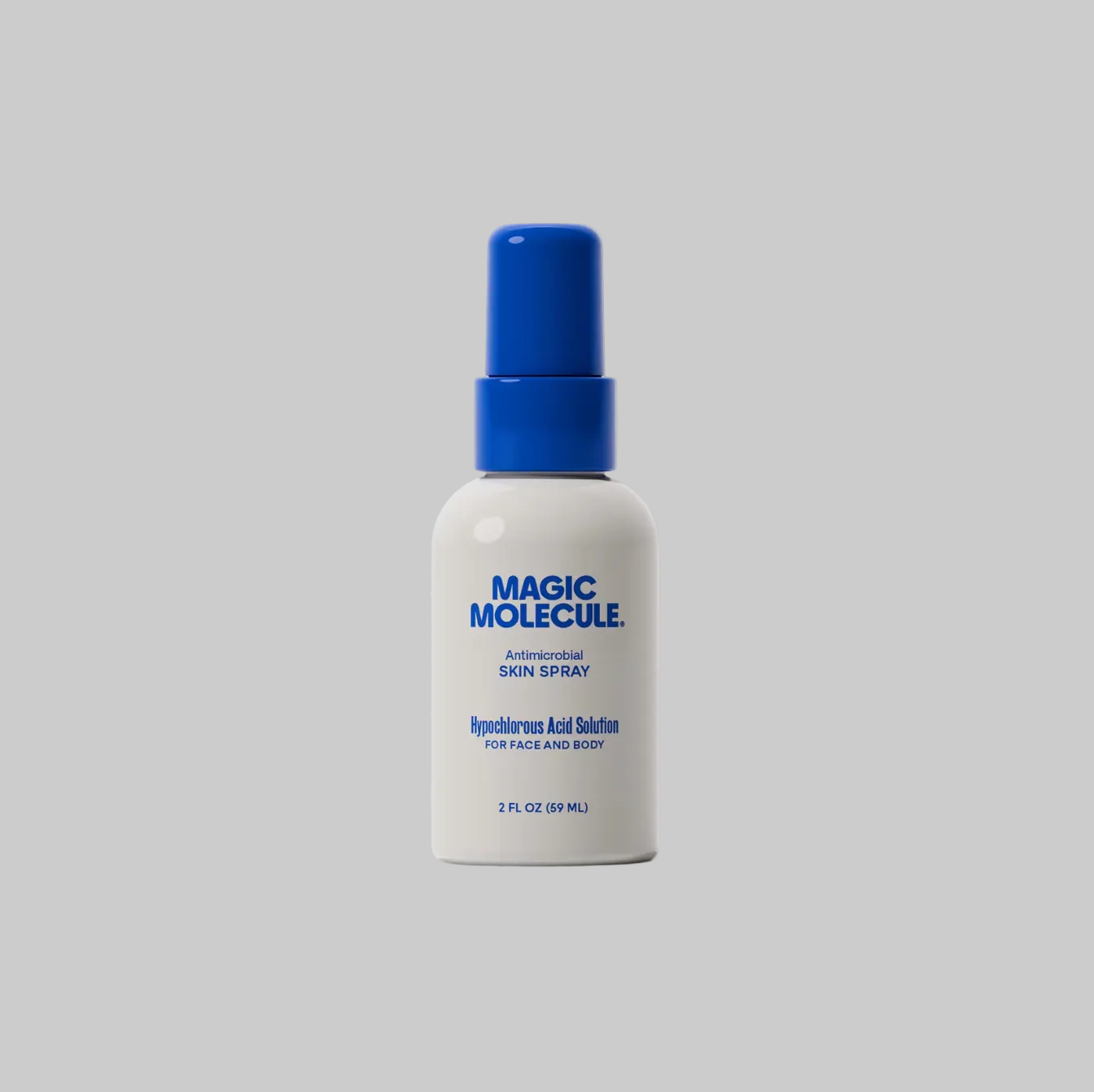 Magic Molecule Hypochlorous Acid Antimicrobial Skin Spray Travel Size 2.0 oz