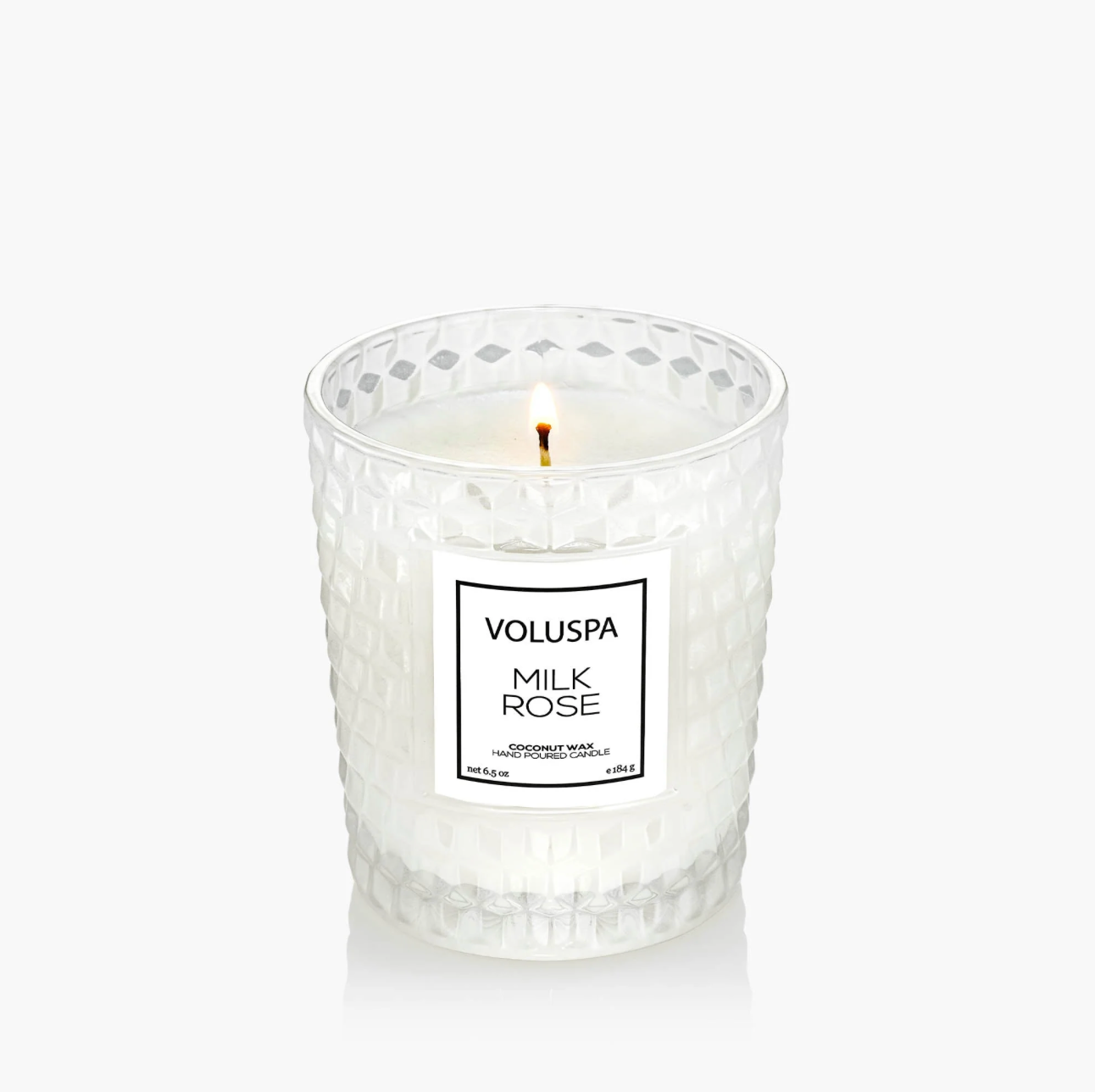 Milk Rose 6.5oz Classic Candle