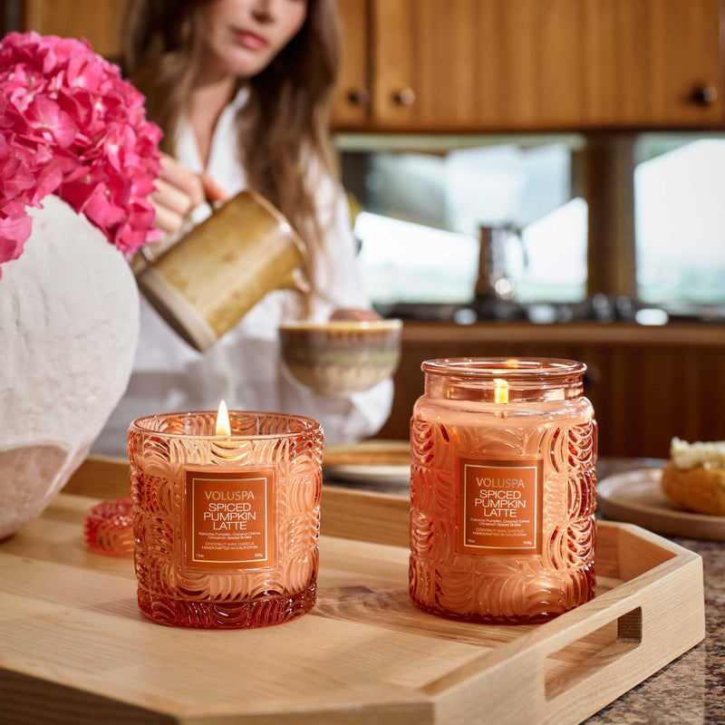 Spiced Pumpkin Latte Large Candle 18oz