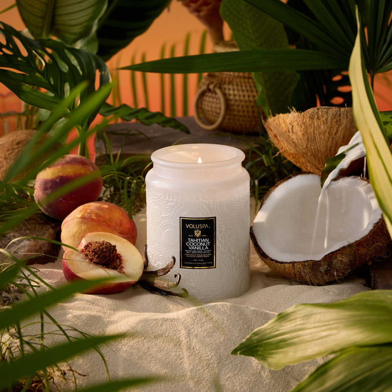 Tahitian Coconut Vanilla 18oz Large Jar