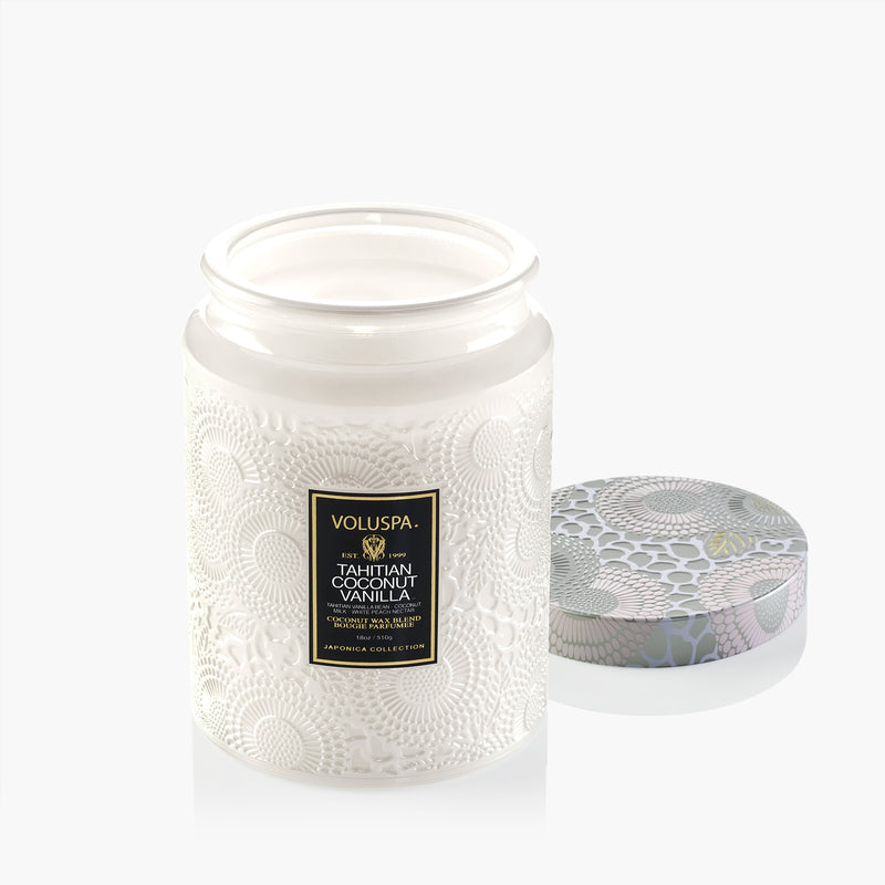 Tahitian Coconut Vanilla 18oz Large Jar