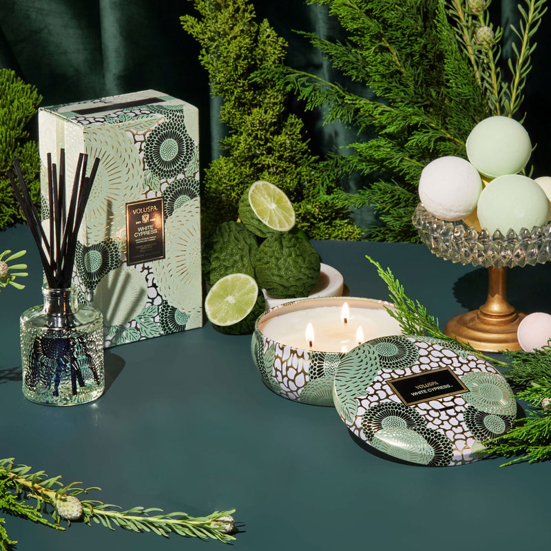 White Cypress Reed Diffuser