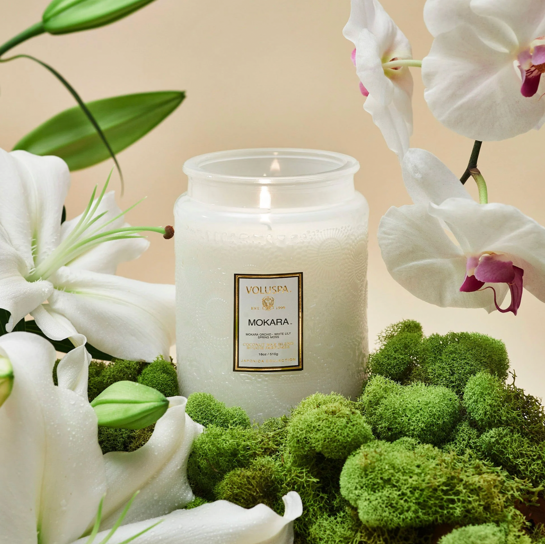 Mokara Orchid 18oz Large Jar