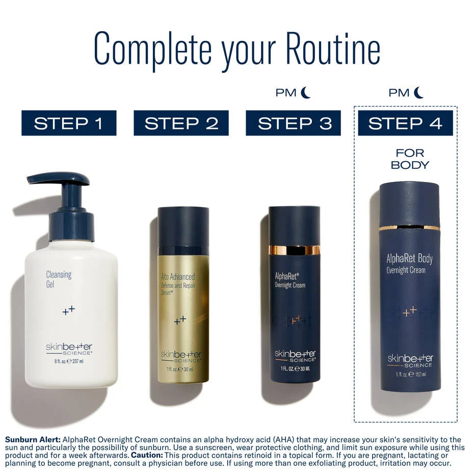 AlphaRet Body Overnight Cream 150 ML
