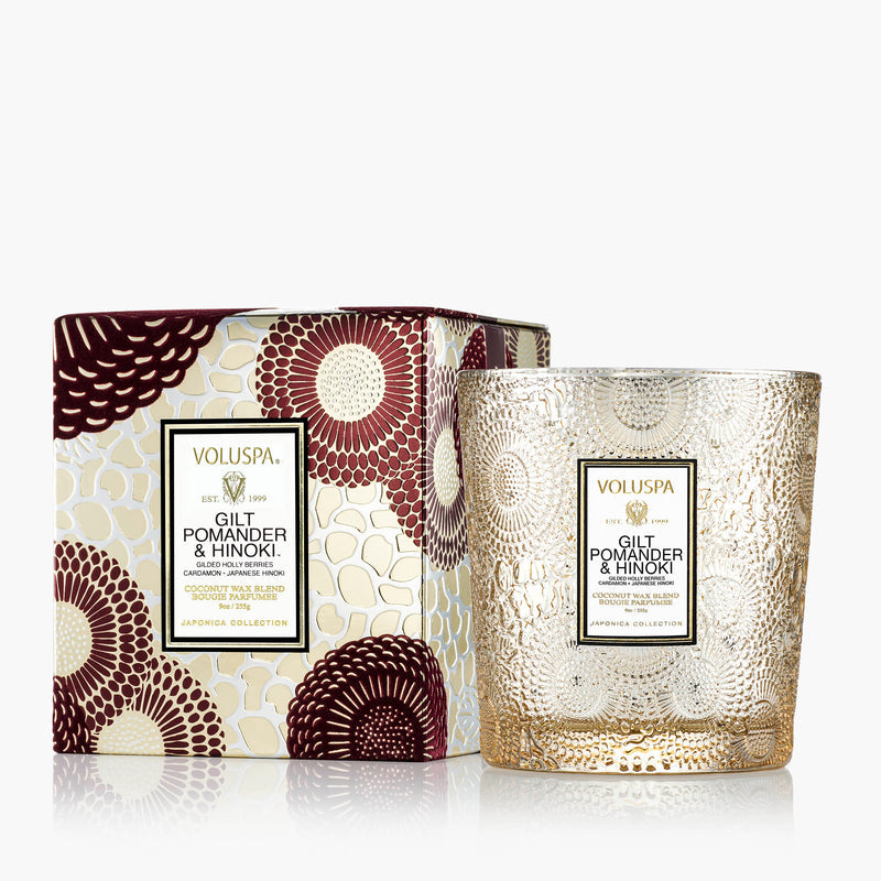 Gilt Pomander & Hinoki Classic Candle 16.5 oz