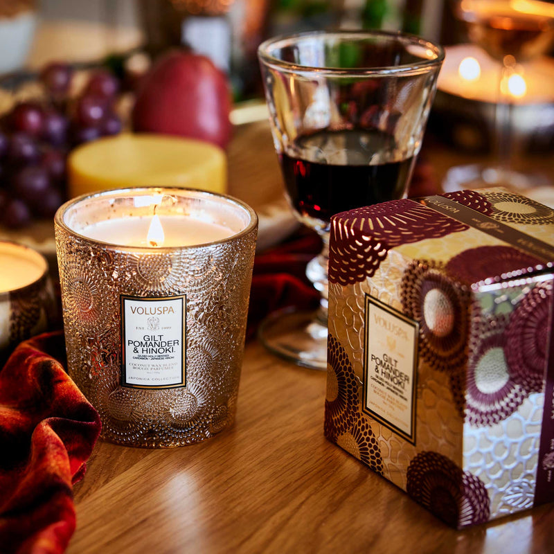 Gilt Pomander & Hinoki Classic Candle 16.5 oz