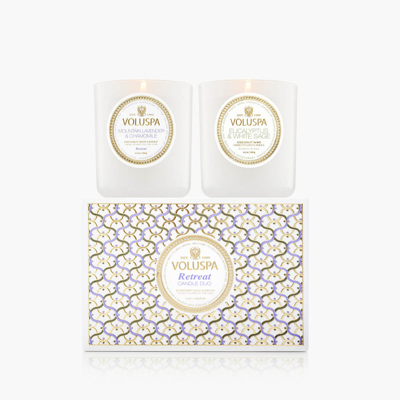Retreat Candle Duo