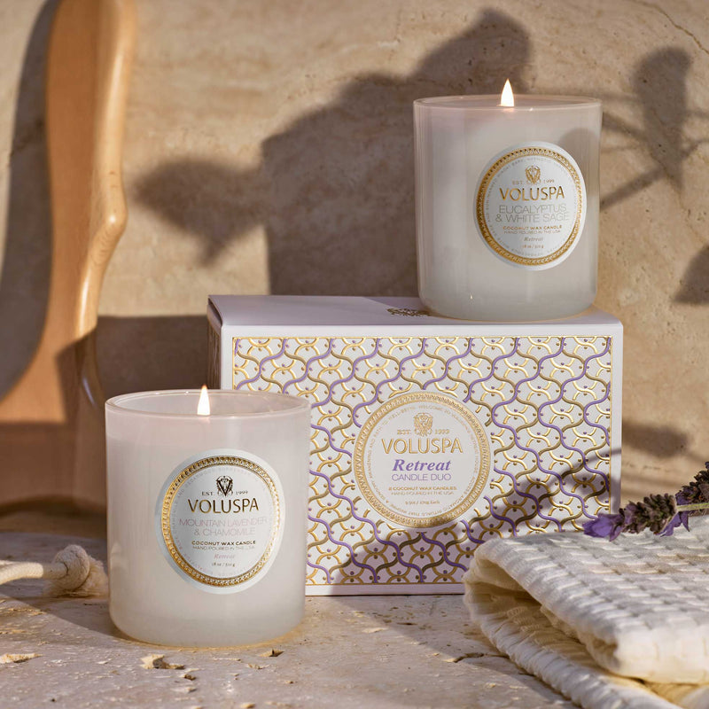 Retreat Candle Duo