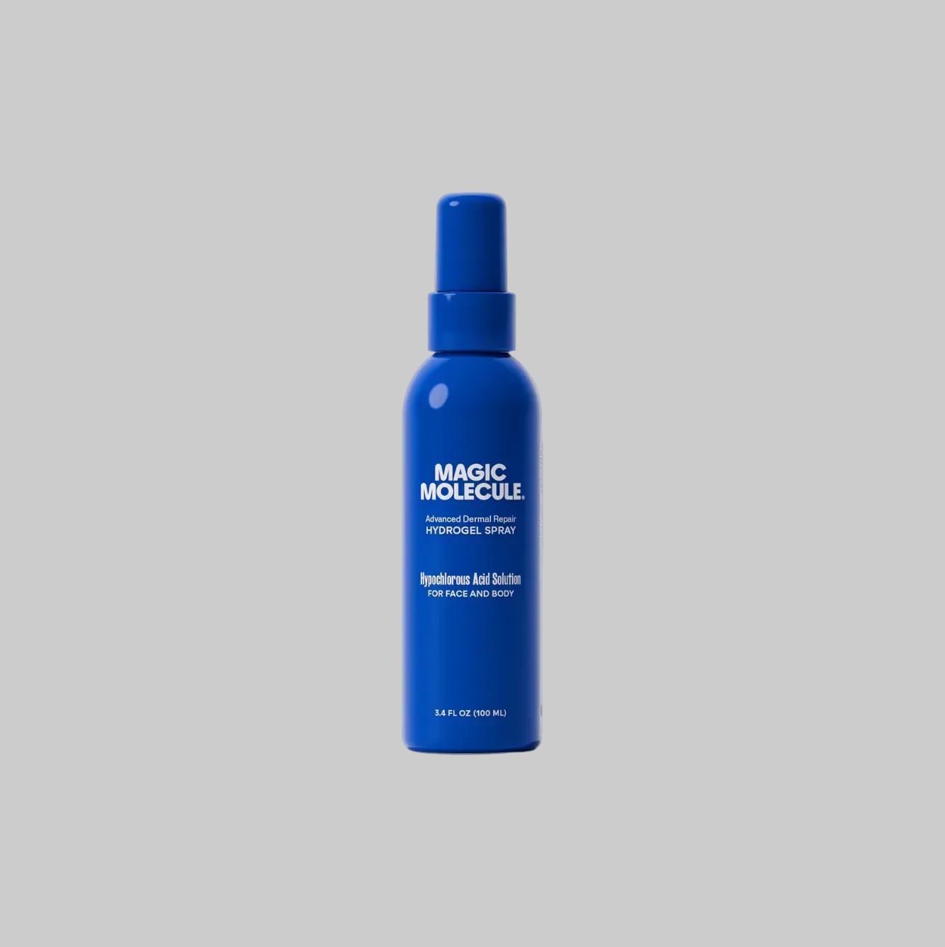 Magic Molecule Advanced Dermal Repair Hydrogel Spray Hypochlorous Acid Solution 3.4oz