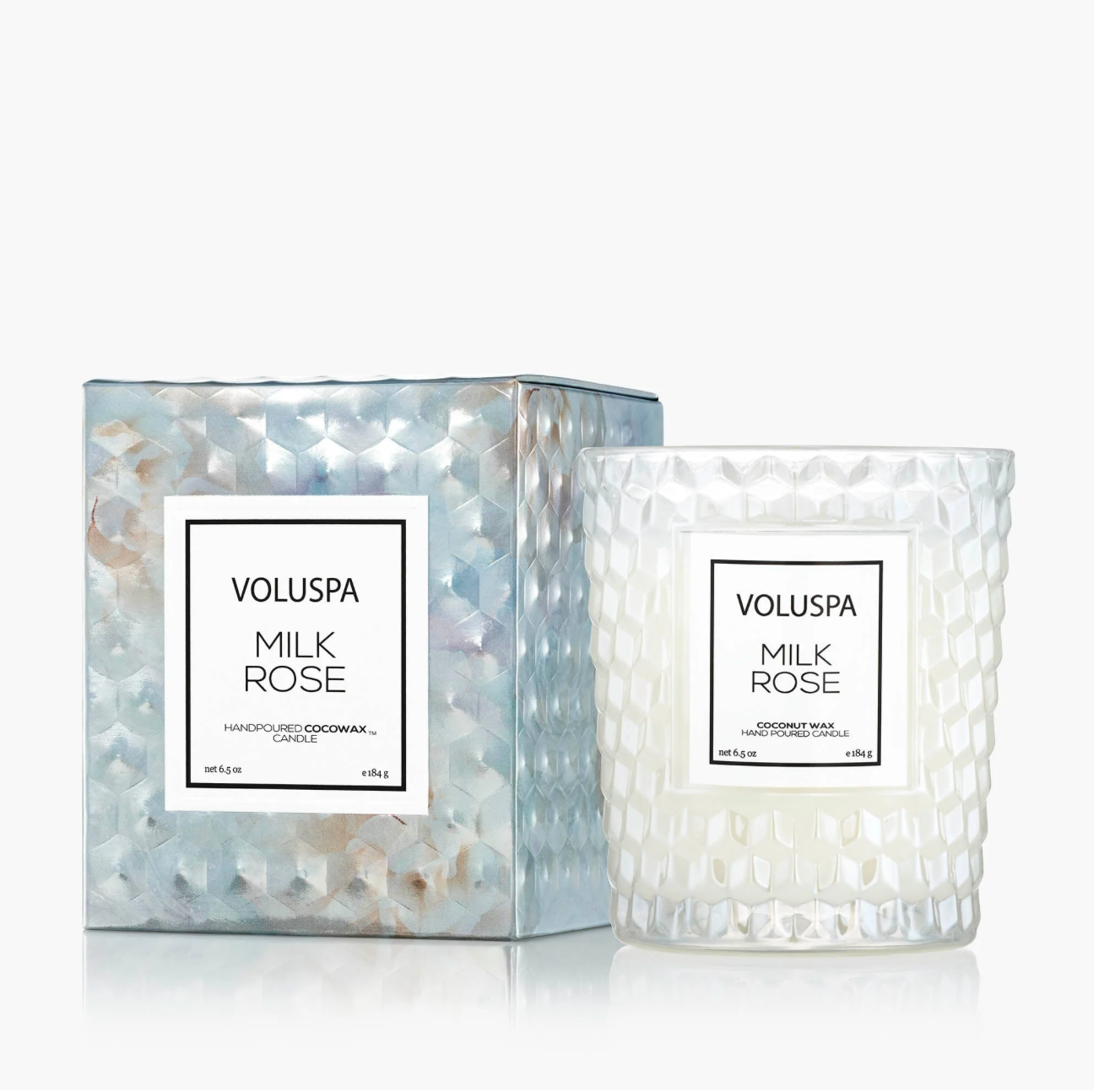 Milk Rose 6.5oz Classic Candle