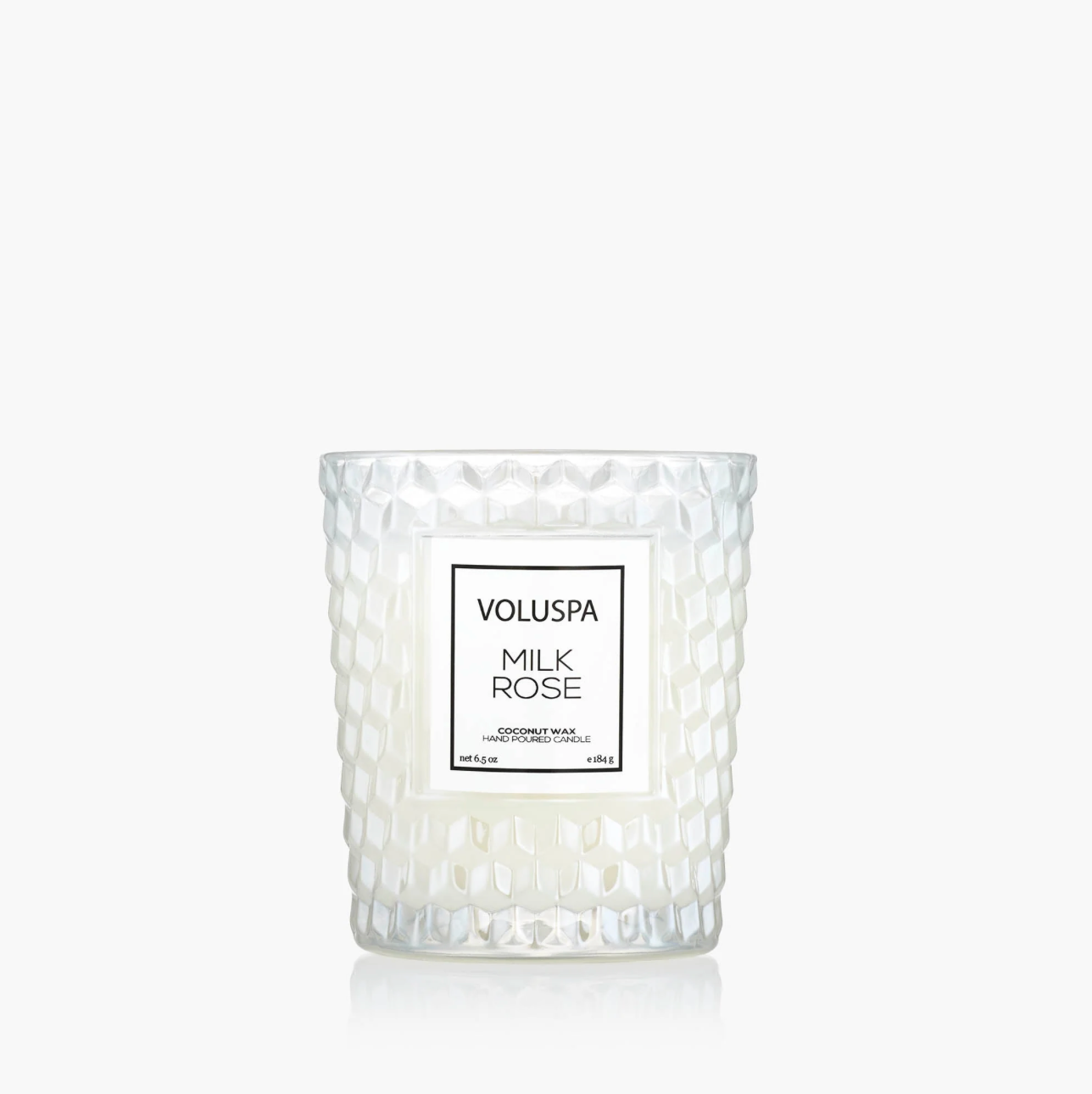 Milk Rose 6.5oz Classic Candle