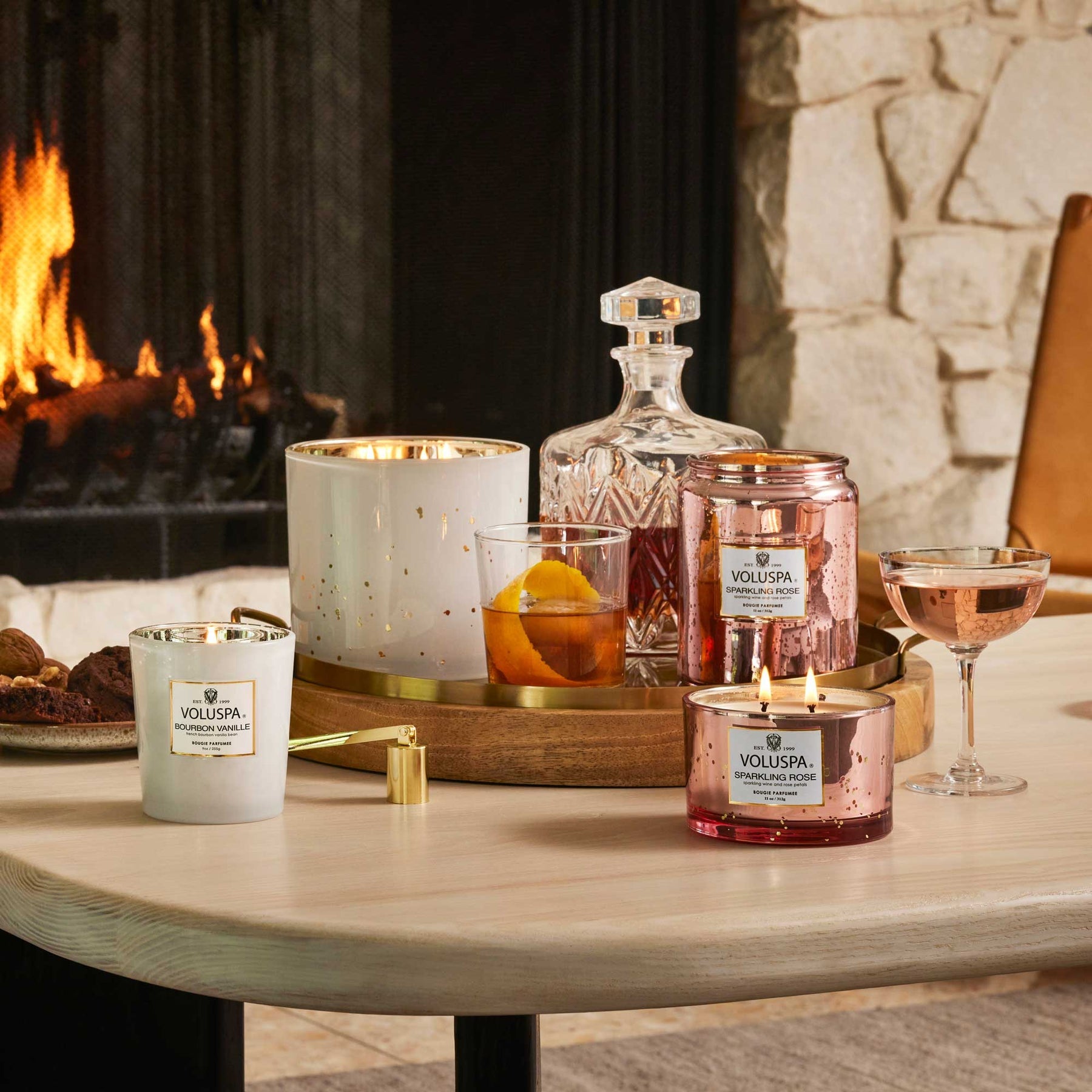 Sparkling Rose 18oz Large Jar