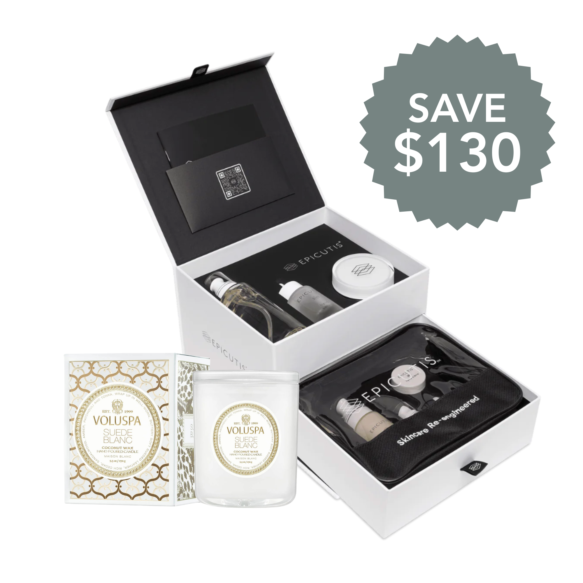 Moment for Mom Bundle -  Suede Blanc