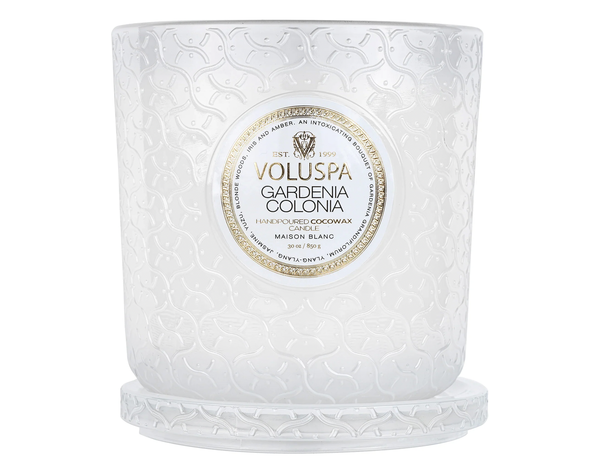 Gardenia Colonia 30oz Luxe Candle