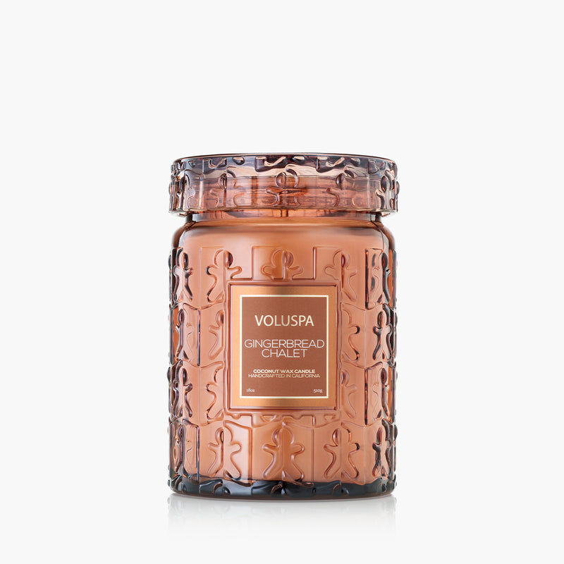 Gingerbread Chalet Candle Large Jar