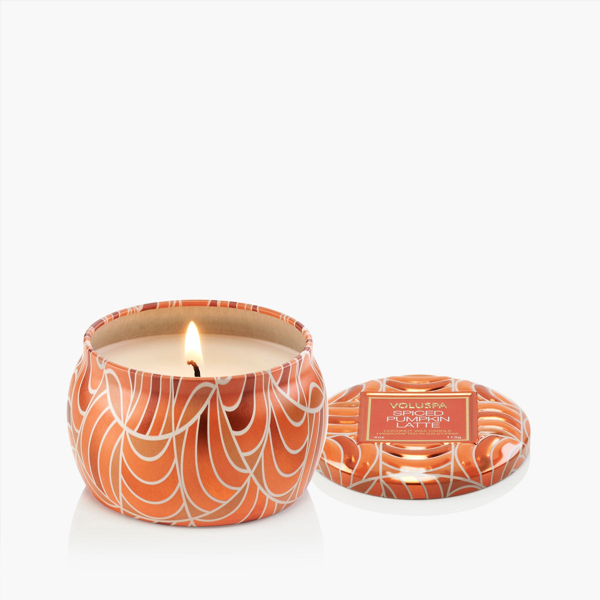 Spiced Pumpkin Latte Mini Tin Candle